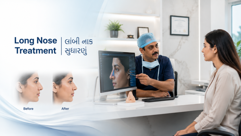 નાક શેપ ફિક્સ કરવું ટ્રીટમેન્ટ