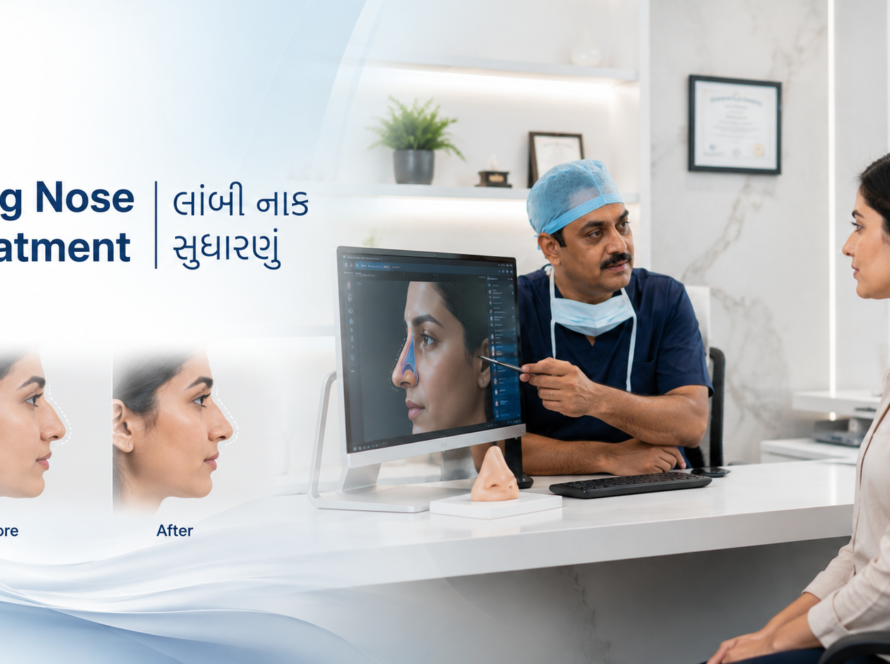 નાક શેપ ફિક્સ કરવું ટ્રીટમેન્ટ