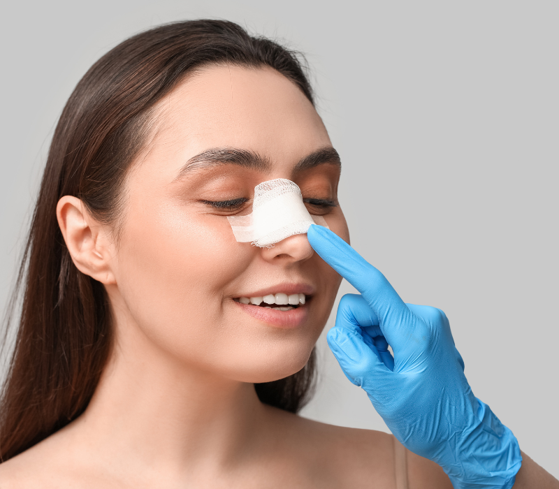 Post Burn Nose Reconstruction
