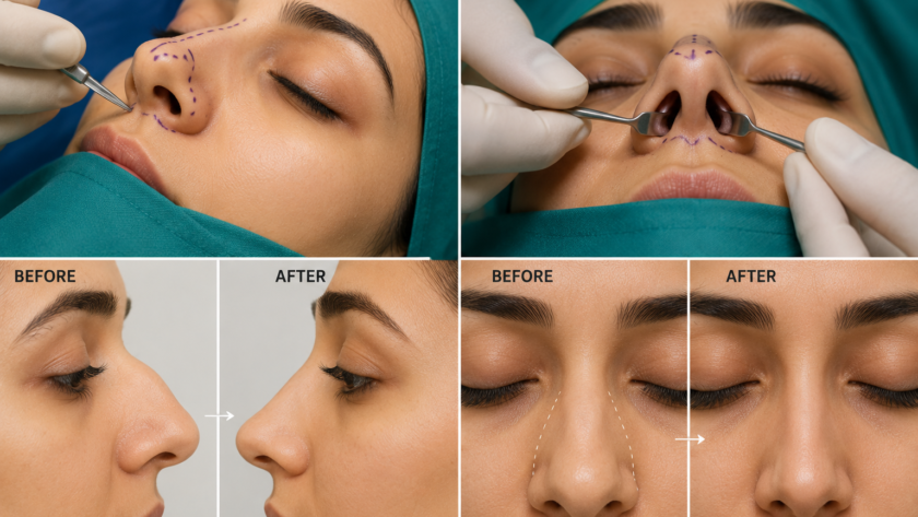 Nose reshapeing