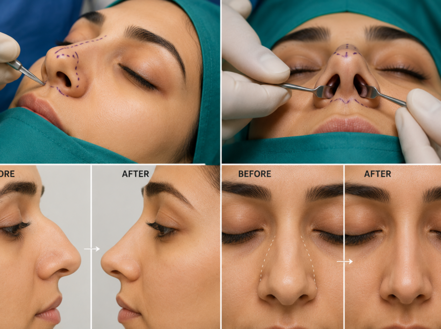 Nose reshapeing