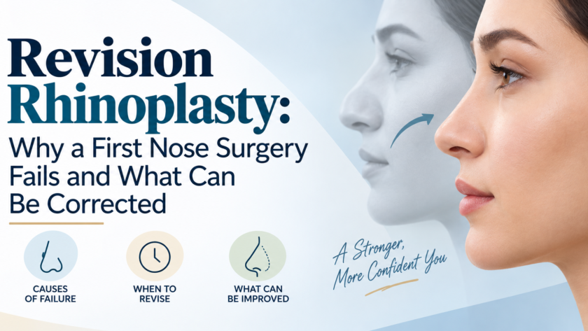 Clinical illustration of nasal cartilage grafts used during revision rhinoplasty