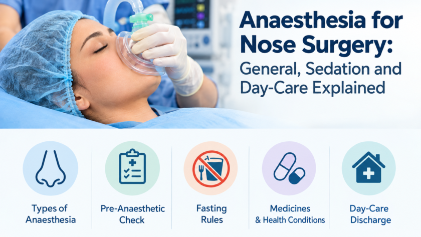 anaesthesia for rhinoplasty