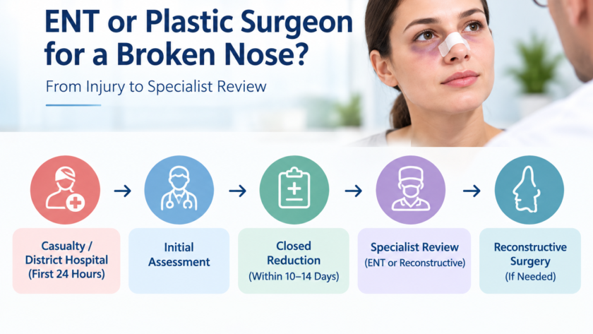 ent or plastic surgeon for nose surgery