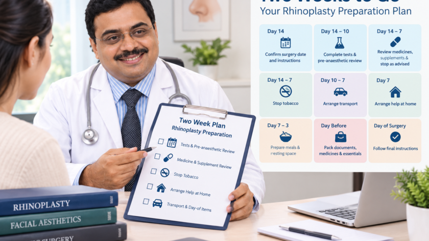 how to prepare for rhinoplasty