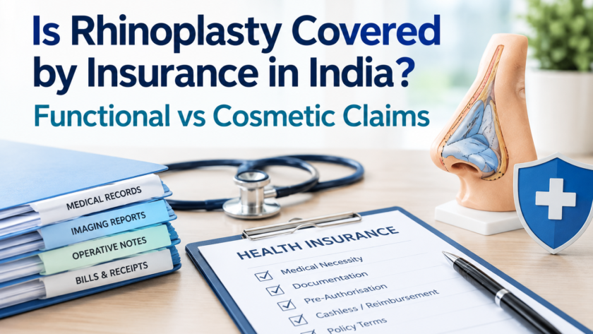 is rhinoplasty covered by insurance