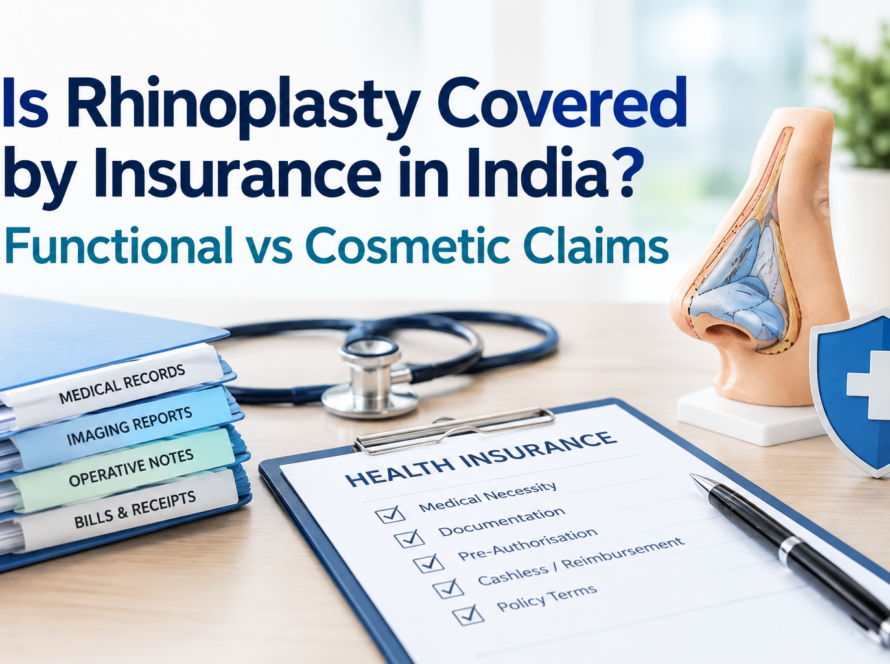 is rhinoplasty covered by insurance