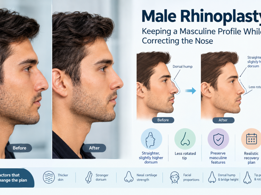 male rhinoplasty