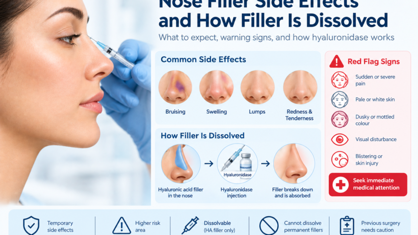 nose filler side effects