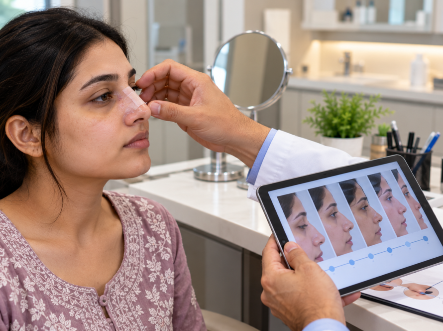 nose surgery follow up visits in Surat