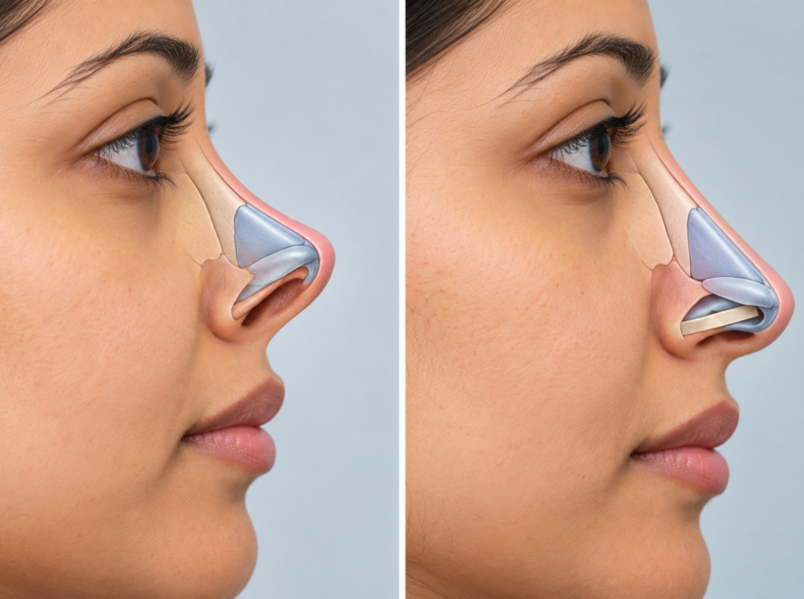 short nose correction
