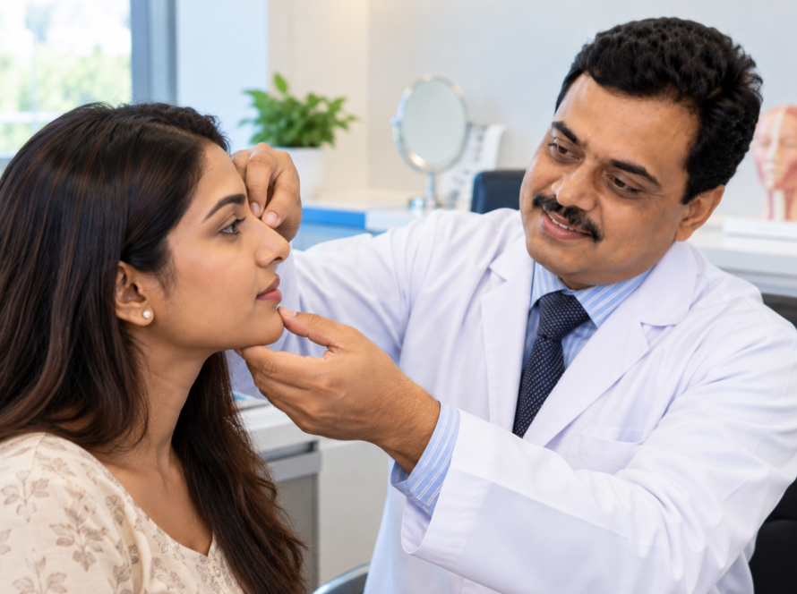 Nasal Examination in a Modern Clinic