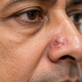 Basal Cell Carcinoma on the Nose: Excision, Frozen Section or Mohs, and When the Nose Is Rebuilt